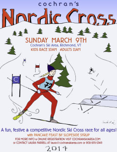 Cochran's Nordic race 2014 poster