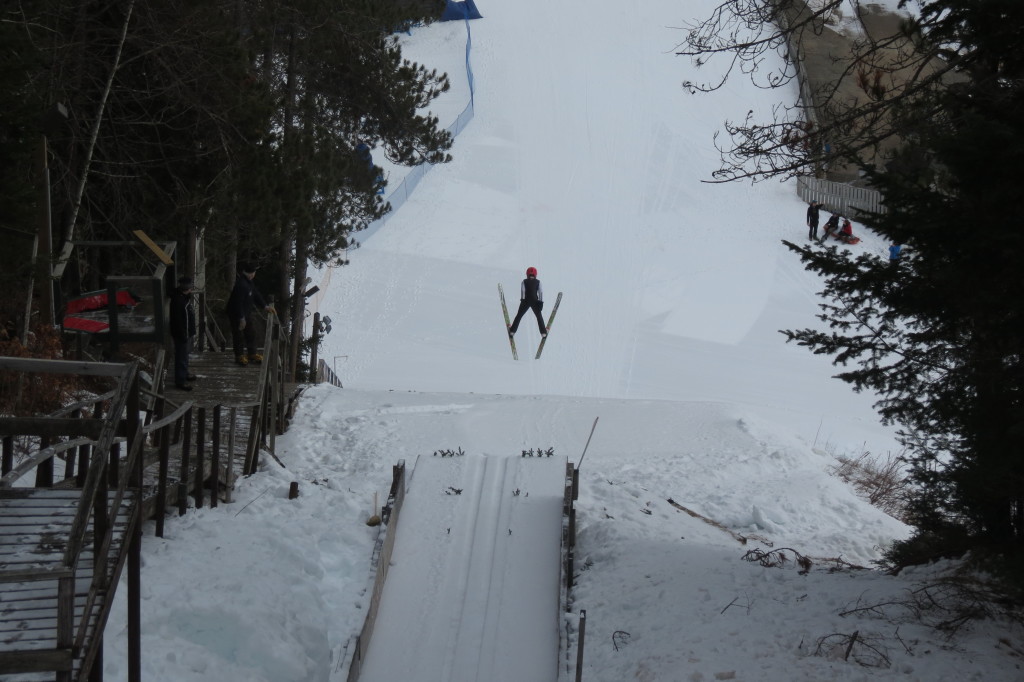 Ford Sayre jumper Cam at the K48 at Lake Placid