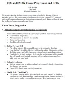 Skate Technique Progression Drills document